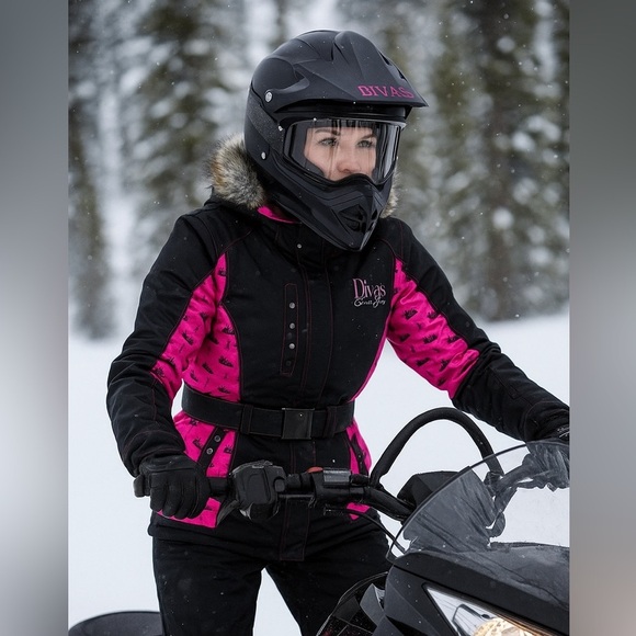 Women’s Winter Snowmobile Jacket Divas Snowgear NWT - Picture 11 of 11